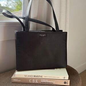 Kate Spade Black 90s Nylon Handbag
